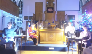 A Nativity Hwo's Who reading at Dunscore Church - December 2025